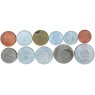 Набор монет Германии-ГДР-ФРГ (11 монет)