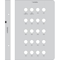 Альбом для монет РСФСР, СССР регулярного выпуска. 1921–1957 по номиналам. Том 1