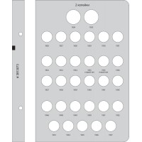 Альбом для монет РСФСР, СССР регулярного выпуска. 1921–1957 по номиналам. Том 1