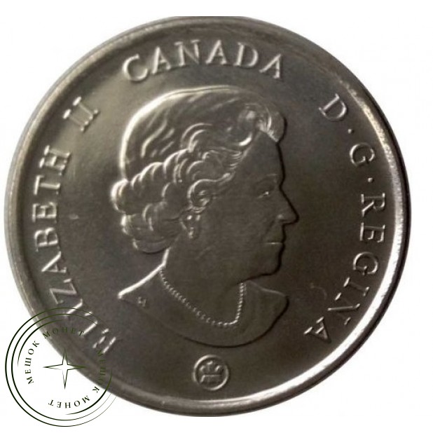 Канада 25 центов 2006 Медаль за храбрость