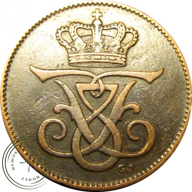 Дания 2 эре 1909