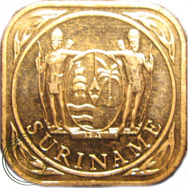 Суринам 5 центов 2012