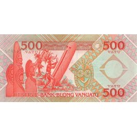 Банкнота Вануату 500 вату 2007