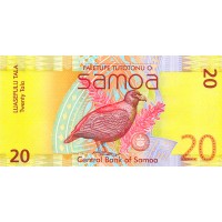 Банкнота Самоа 20 тала 2008