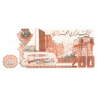 Банкнота Алжир 200 динар 1983