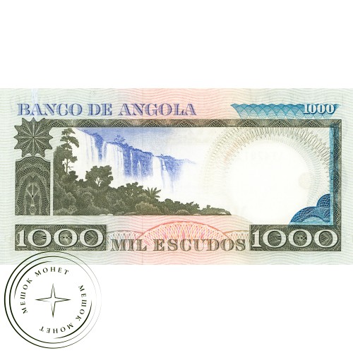 Ангола 1000 эскудо 1973 — 41743139