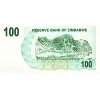 Зимбабве 100 долларов 2006