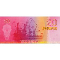 Банкнота Кабинда 20 эскудо 2013