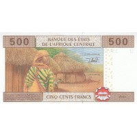 Банкнота Камерун 500 франков 2002