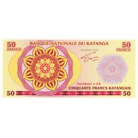 Банкнота Катанга 50 франков 2013