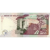 Банкнота Маврикий 25 рупий 1998