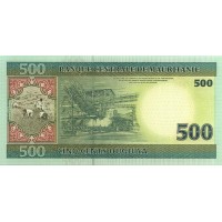 Банкнота Мавритания 500 угйя 2006