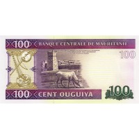 Банкнота Мавритания 100 угия 2011