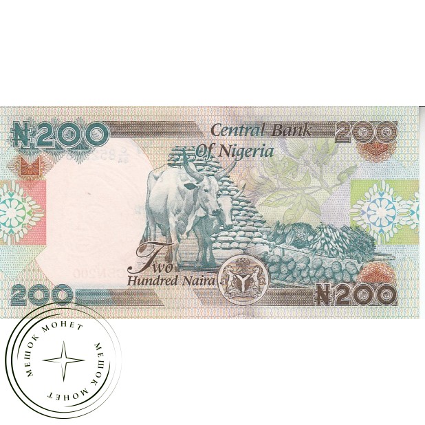 Нигерия 200 найра 2000
