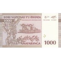 Банкнота Руанда 1000 франков 1994