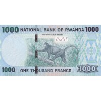 Банкнота Руанда 1000 франков 2015