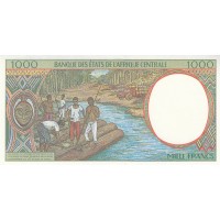 Банкнота Чад 1000 франков 1994