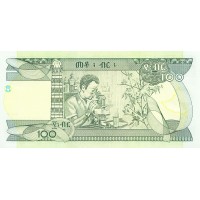 Банкнота Эфиопия 100 бирр 2008
