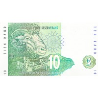 Банкнота Южная Африка 10 рандов 1993