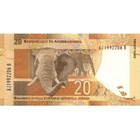 Банкнота Южная Африка 20 рандов 2012