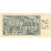 Банкнота Чехословакия 25 крон 1958