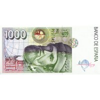 Банкнота Испания 1000 песет 1992