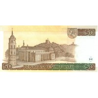 Банкнота Литва 50 лит 2003