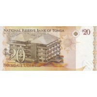 Банкнота Тонга 20 паанга 2009