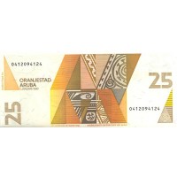 Банкнота Аруба 25 флоринов 1990