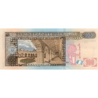 Банкнота Гватемала 100 кетцаль 2008