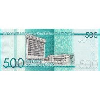 Доминикана 500 песо 2014