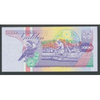 Банкнота Суринам 2000 гульденов 1995