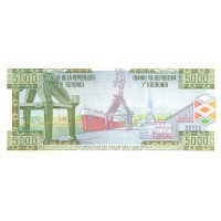 Банкнота Бурунди 5000 франков 1999-2005