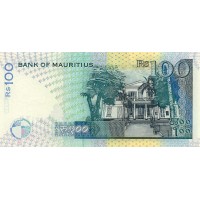 Банкнота Маврикий 100 рупий 1998