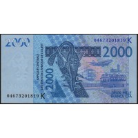 Банкнота Сенегал 2000 франков 2003