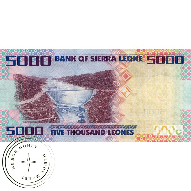 Сьерра-Леоне 5000 леоне 2002-06