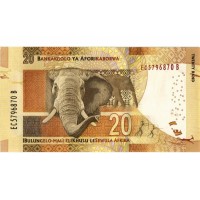 Банкнота Южная Африка 20 рандов 2014