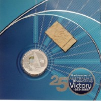 Монета Австралия 1 доллар 2008 25 лет победы в Парусной регате