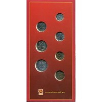 Годовой набор монет 2002 ММД