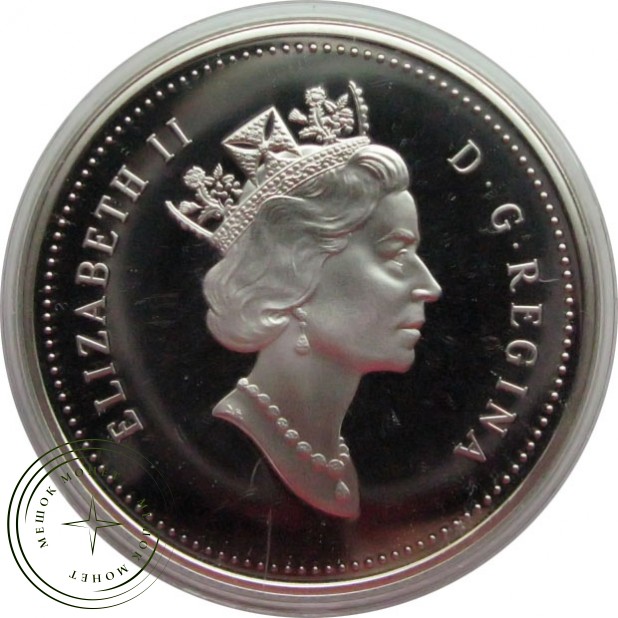 Канада 1 доллар 1999 120 летие Королевской Канадской Конной Полиции