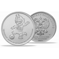 Монета 25 рублей 2018 Талисман
