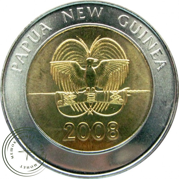 Папуа-Новая Гвинея 2 кина 2008