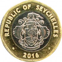 Сейшелы 10 рупий 2016