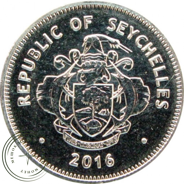 Сейшелы 1 рупия 2016