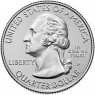 США 25 центов 2010 Йосемитский национальный парк (цветная эмаль)