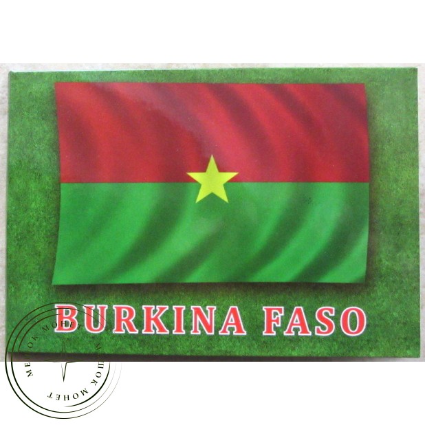 Буркина-Фасо 100 франков 2017 (ЧМ-2018) в буклете