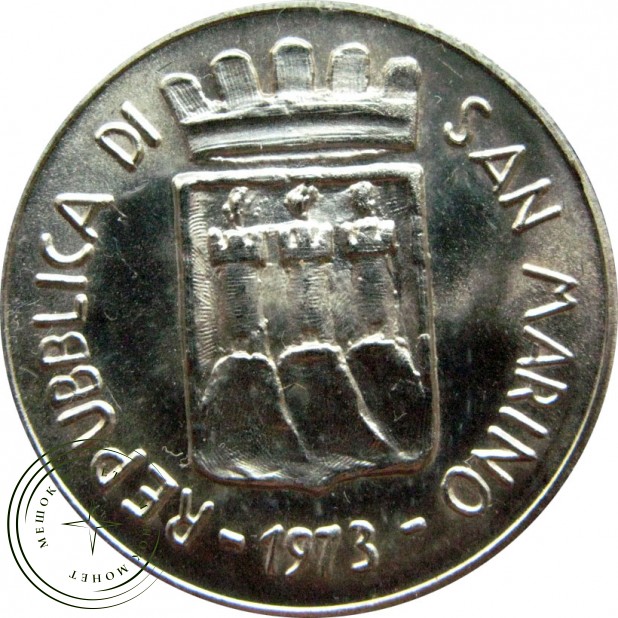 Сан-Марино 500 лир 1973