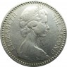 Родезия 25 центов 1964