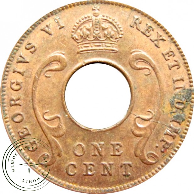 Восточная Африка 1 цент 1942