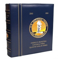 Альбом VISTA для монет 25 центов США с защитной кассетой